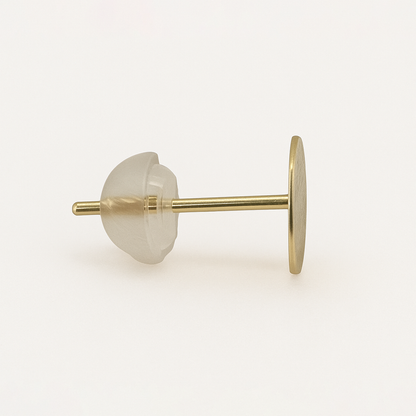 10K Nail Head Stud Earrings
